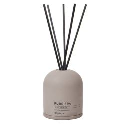 Room Diffuser: Royal Leather Scent In Grey Container Fraga 100ML
