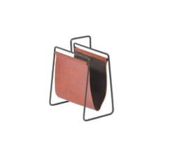 Mabibuch Steel And Leather Magazine Holder
