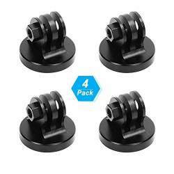 Aluminum Tripod Mount Adapter Aluminum Tripod Mount Adapter Compatible For Gopro Session Hero Fusion 7 6 5 4 3+ 3 2 1 HD Gopro Hero 2018 Dji Osmo Action CAMERA4 Pack