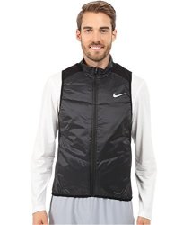 Nike Men's Polyfill Running Vest Black 689475 010 S