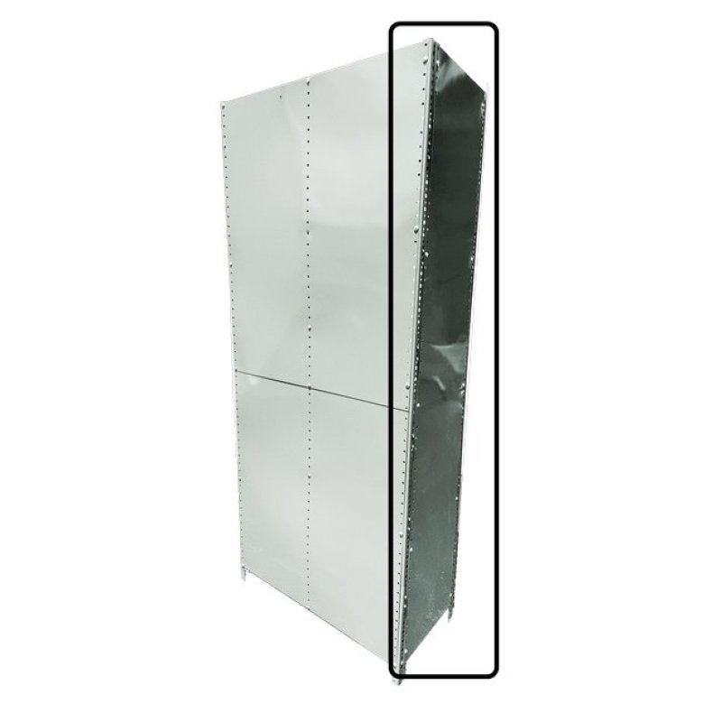 Bolted Shelving Steel Side Panel Uni-angle Galvanised 99.0 X 30.5 Cm