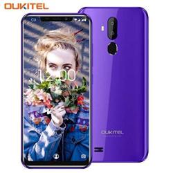 Oukitel C12 Unlocked Smartphone Android 8.1 Unlocked Cell Phones 6.18" 19:9 Full-screen Display 8MP+2MP Cameras 3G Android Phones Unlocked Dual Sim