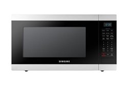 Samsung Electronics Samsung MS19M8000AS AA Large Capacity Countertop Microwave Oven With Sensor And Ceramic Enamel Interior Stainless Steel 1.9 Cubic Feet
