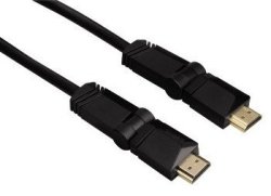 Hama High Speed Hdmi Cable - Plug - Rotation - Gold-plated 1.5m