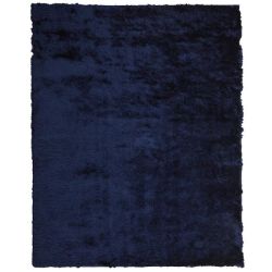 Indochine Contemporary Solid Colour Dark Blue