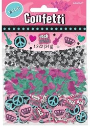 Amscan Rocker Girl Confetti