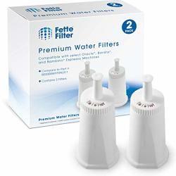 Fette Filter - Replacement Water Filter Compatible With Breville Claro Swiss For Oracle Barista & Bambino - Compare To Part BES008WHT0NUC1. Pack Of 2
