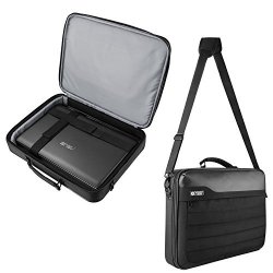 Black Hard Protective Laptop Case Shoulder Bag For Asus 17.3" Rog Zenbook Touch Trasnformer Book Flip