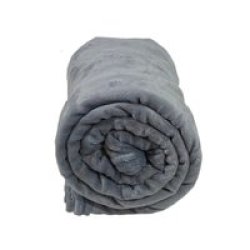 Coral Fleece Blanket Grey