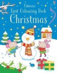 First Colouring Book Christmas Paperback
