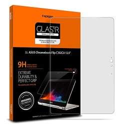 Spigen Asus Chromebook Flip C302CA-DHM4 12.5 Inch Screen Protector Tempered Glass For Asus Chromebook Flip C302CA-DHM4 12.5 Inch