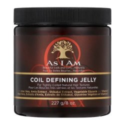 As I Am Coil Defining Jelly For Tightly Coiled Natural Hair Texture 227G