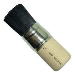 Black Bristle Stencil Brush NO24 1 1 2