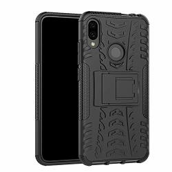 Xiaomi Redmi Note 7 Case Xiaomi Redmi Note 7 Pro Case Shockproof Heavy Duty Combo Hybrid Rugged Dual Layer Armor With Kickstand Grip Case