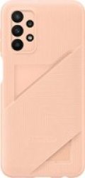 Samsung Galaxy A23 Card Slot Shell Case Peach