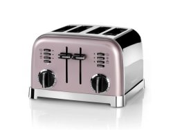 Cuisinart 4-SLICE Toaster 1800W Vintage Pink
