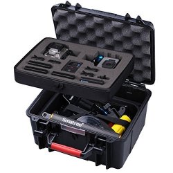 Smatree GA700-2 With Abs Materials Floaty Water-resist Hard Case For Gopro Hero 6 5 4 3+ 3 2 1- Camera And Accessories Not Included