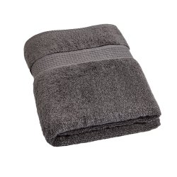 ALWAYS HOME - Bath Towel Charcoal