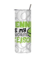 Season 20 Oz Tumbler With Lid And Straw Tennis Graphic Design Gift 239