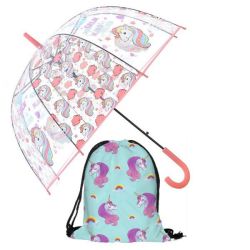 Purple Unicorn Umbrella