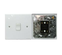 Alphacell Switch Isolator Steel White 60A - 4X4