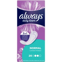 Always Panty Liners Normal Unscented 20'S