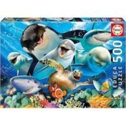 Educa Underwater Selfies 500 Piece Puzzle