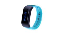 Fitness Tracker With Full Face Display - Blue