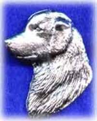 Dog Brooch - Golden Retriever Head