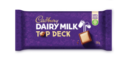 Cadbury Dairy Milk Top Deck Slab Chocolate Slab 150G