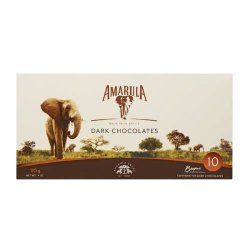 Amarula Marula Fruit And Cream 10 Dark Chocolates