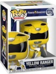 Pop Television: Power Rangers 30TH Anniversary Vinyl Figure - Yellow Ranger