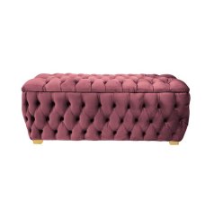 Designer Concepts Ava Storage Box Queen - Medium- Pink