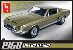 Shelby Gt500 1968 1 25 Scale - Plastic Model Kit Amt634