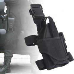 Army Waterproof Adjustable Pistol Gun Drop Puttee Leg Thigh Holster Pouch Holder