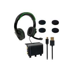 Sparkfox Xbox-one Headset|high-capacity BATTERY|3M Braided Cable|thumb Grip Core Gamer Combo