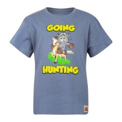 Sniper Africa - Going Hunting Kids Denim T-Shirt