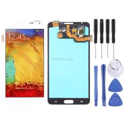 Silulo Online Store Lcd Screen And Digitizer Full Assembly Oled Material For Galaxy Note 3 N9000 3G N9005 3G LTE White