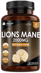 Lions Mane Tablets 6 Month Supply