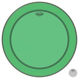 P3-1322-CT-GN Powerstroke P3 Colortone Green Series 22 Inch Bass Drum Batter Drum Head Green