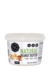 Natural Peanut Butter Crunchy 380G - Crunchy