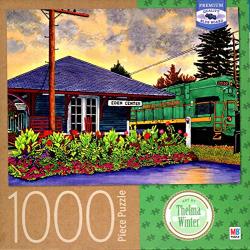 Train Station Eden Center By Thelma Winter 1000 Piece Puzzle