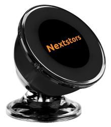 Nextstors Car Phone Holder & Truck Bracket Magnetic Gps Holder - Adjustable 360 Degree Rotation From Dashboard Universal Car Mount Accessories Compat