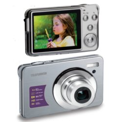 Telefunken 8MP Digital Camera Silver TDSO-8MPS
