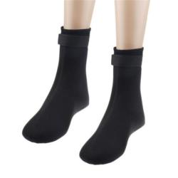 3MM Pair Diving Scuba Water Sports Sand Socks - Black M Size