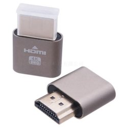 HDMI Dummy Plug Display Emulator