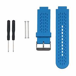 Adjustable Colorful Smart Watch Band Strap Replacement For Garmin Approach S2 S4 - Blue By Bullker