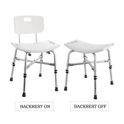 deals on mewalker adjustable shower stool seat portable