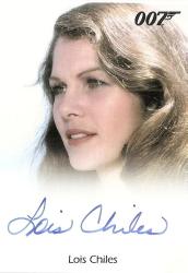 James Bond 50th Anniversary - Lois Chiles "limited Edition Autograph Card