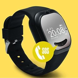 KIDS Smartwatch Kingear U100 Children Anti-lost Smart Watch With Gps Tracker-black